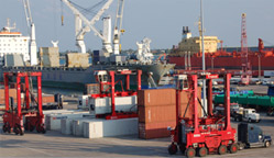 Loading Shipping Containers