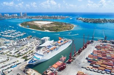 Port of Palm Beach Aerial