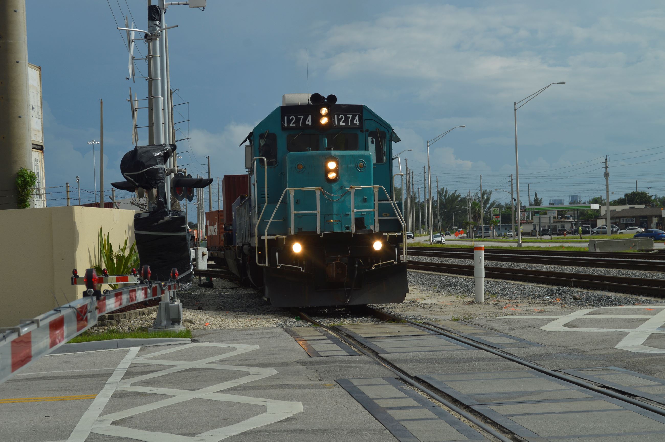Port of Palm Beach locomotive 