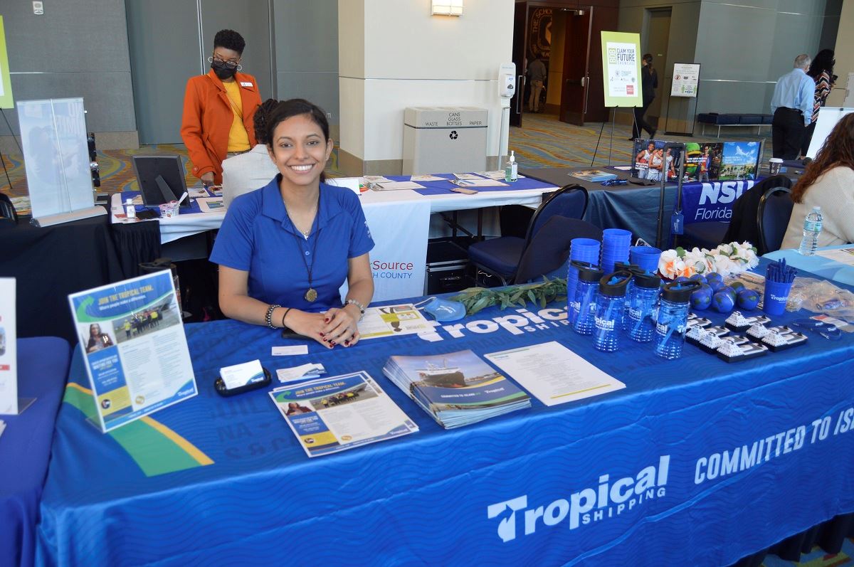Tropical Shipping Human Resources Manager Daniela Ayala at Claim Your Future 