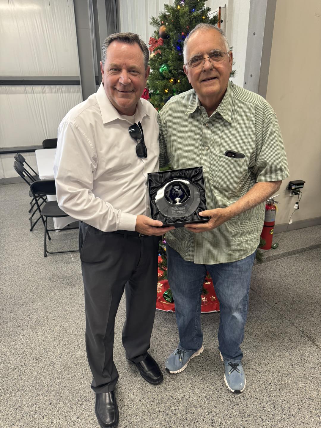 ED Meekins and SFM Terminal Manager Eddie Palenzuela