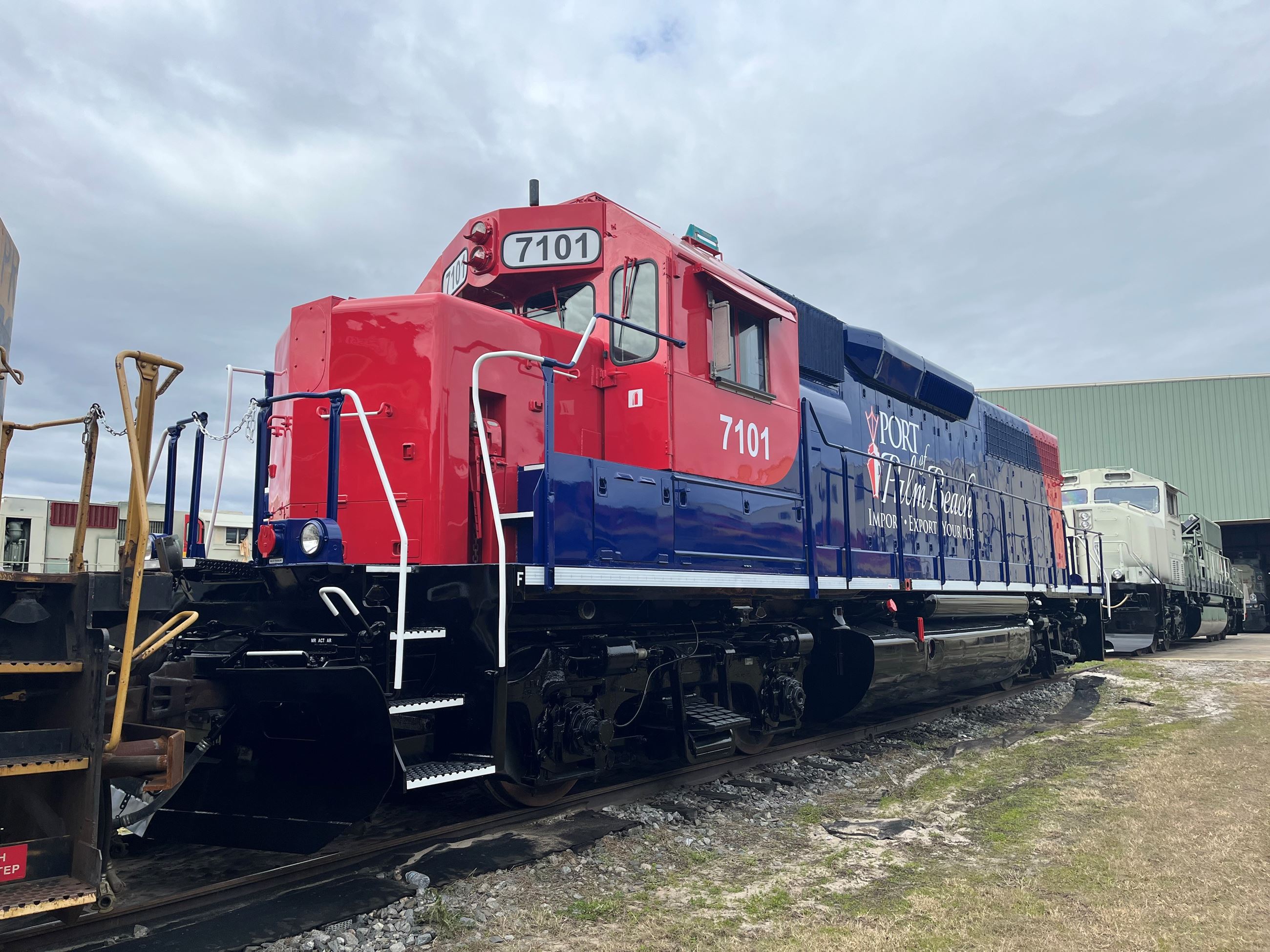 Port of Palm Beach locomotive