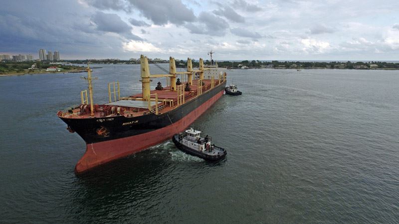 Steel Ship Arrival web