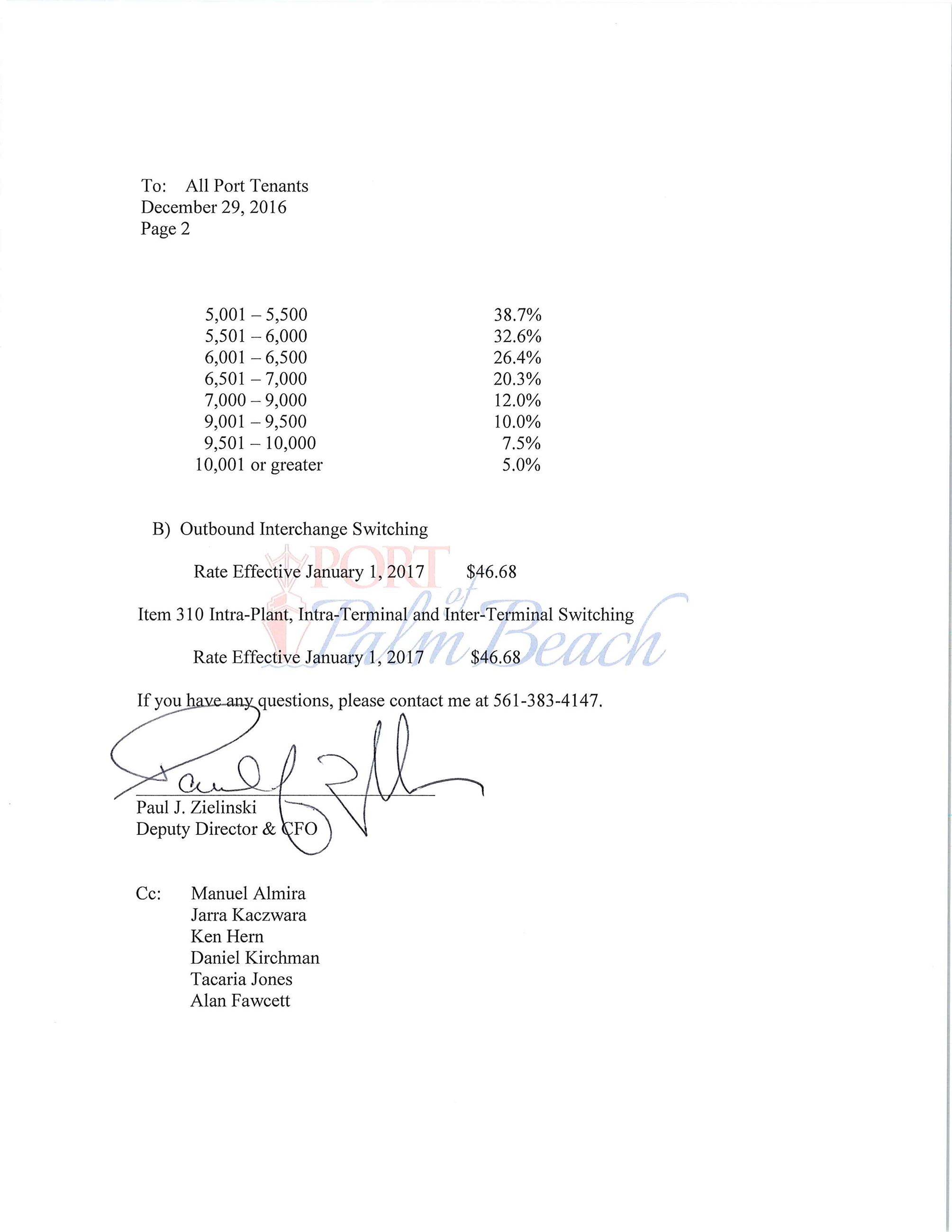 RAIL TARIFF - 12-29-2016 Memo, Pg 2
