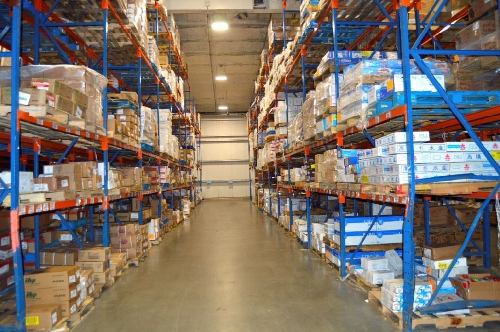 Look inside Merchants Exports warehouse