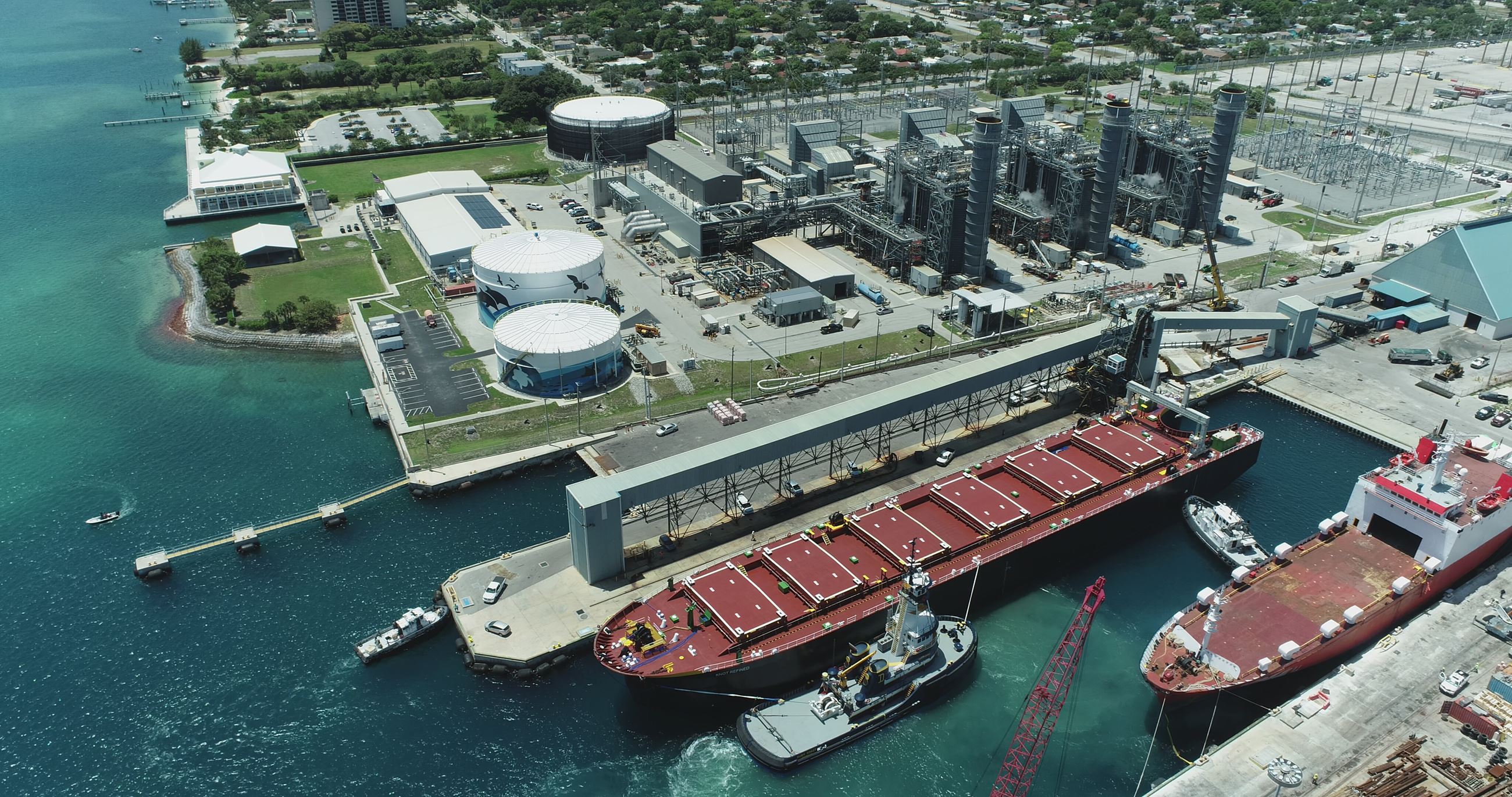 Drone photo of Knot Refined