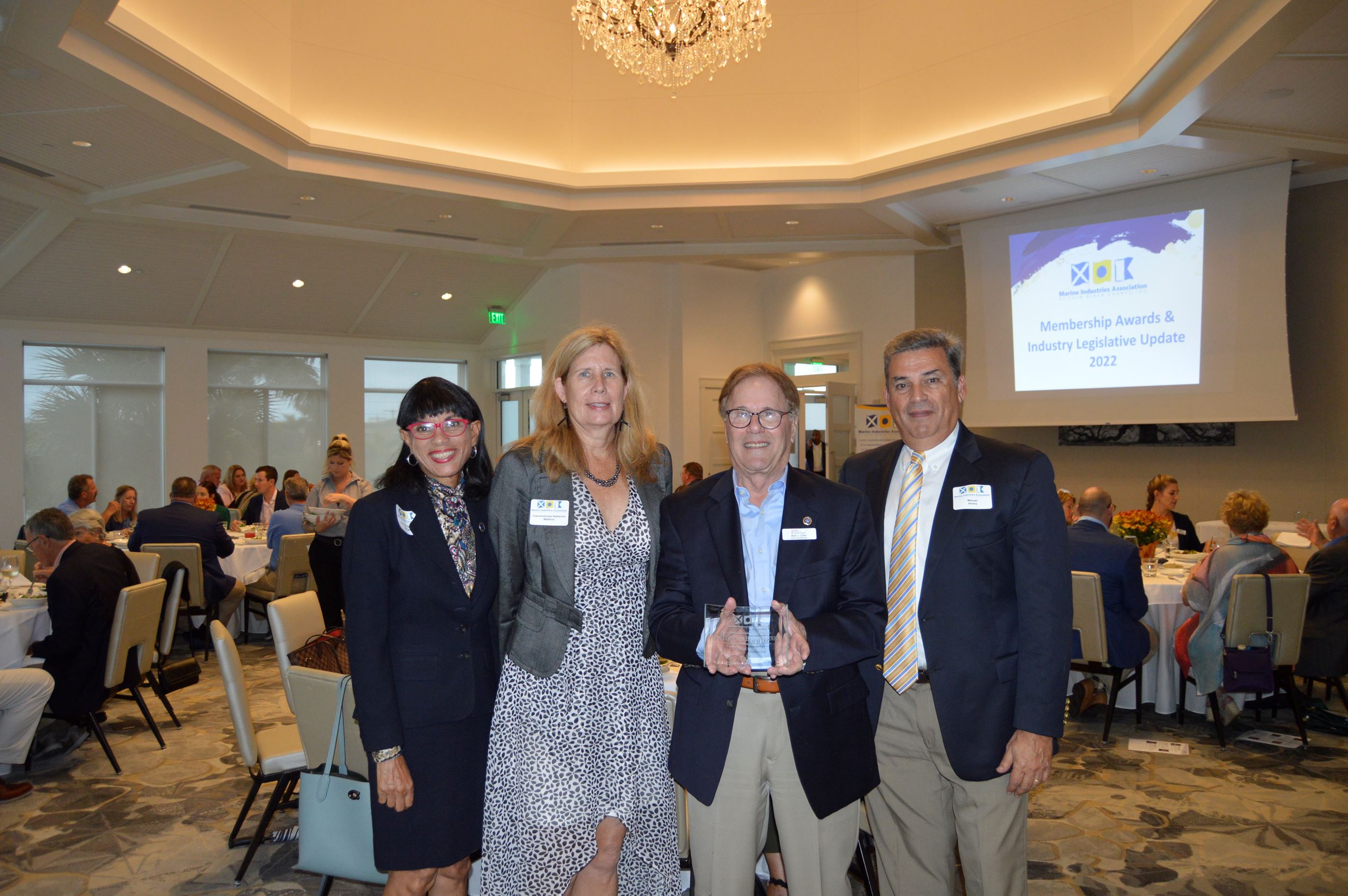 Commissioners Blair Ciklin, Dr. Jean Enright & Katherine Waldron & Executive Director Manuel Almira