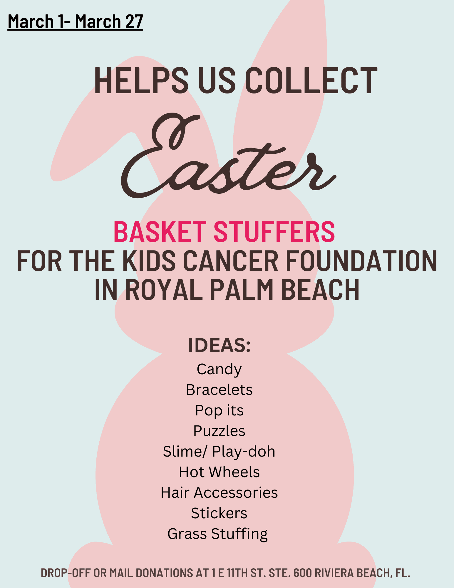Project Easter Flyer