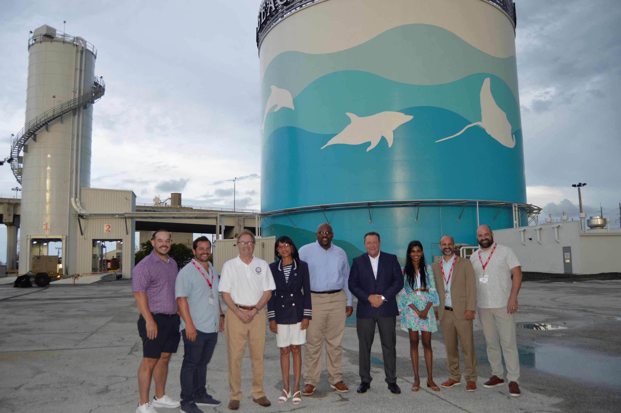 Port Commissioners, Executive Director and Ozinga Team