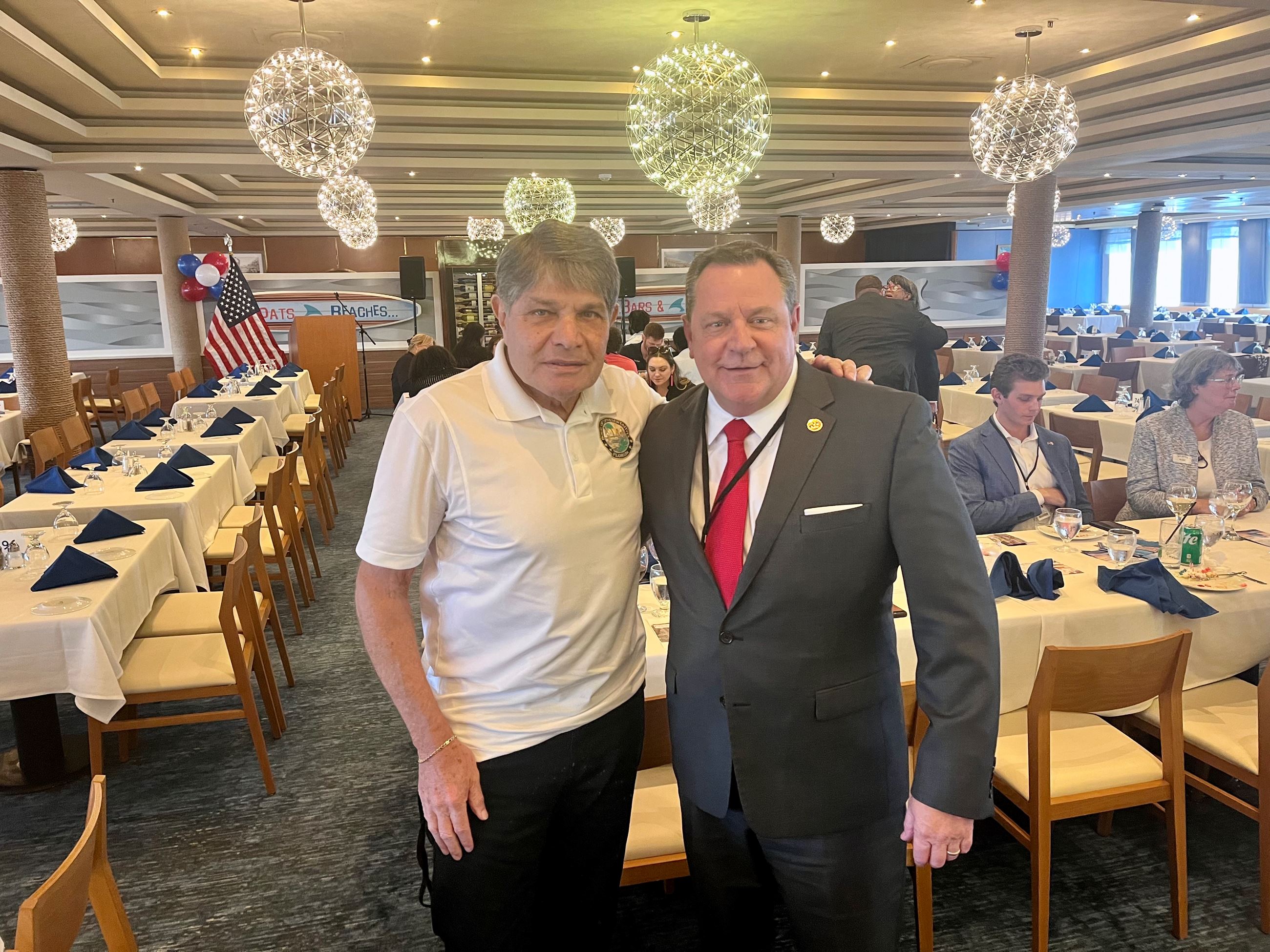 State Representative Joe Casello and Executive Director Michael Meekins