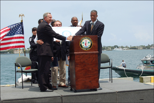 Port Presents PBSO with $500,000