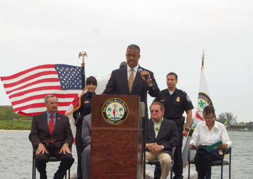 Port Presents PBSO with $500,000